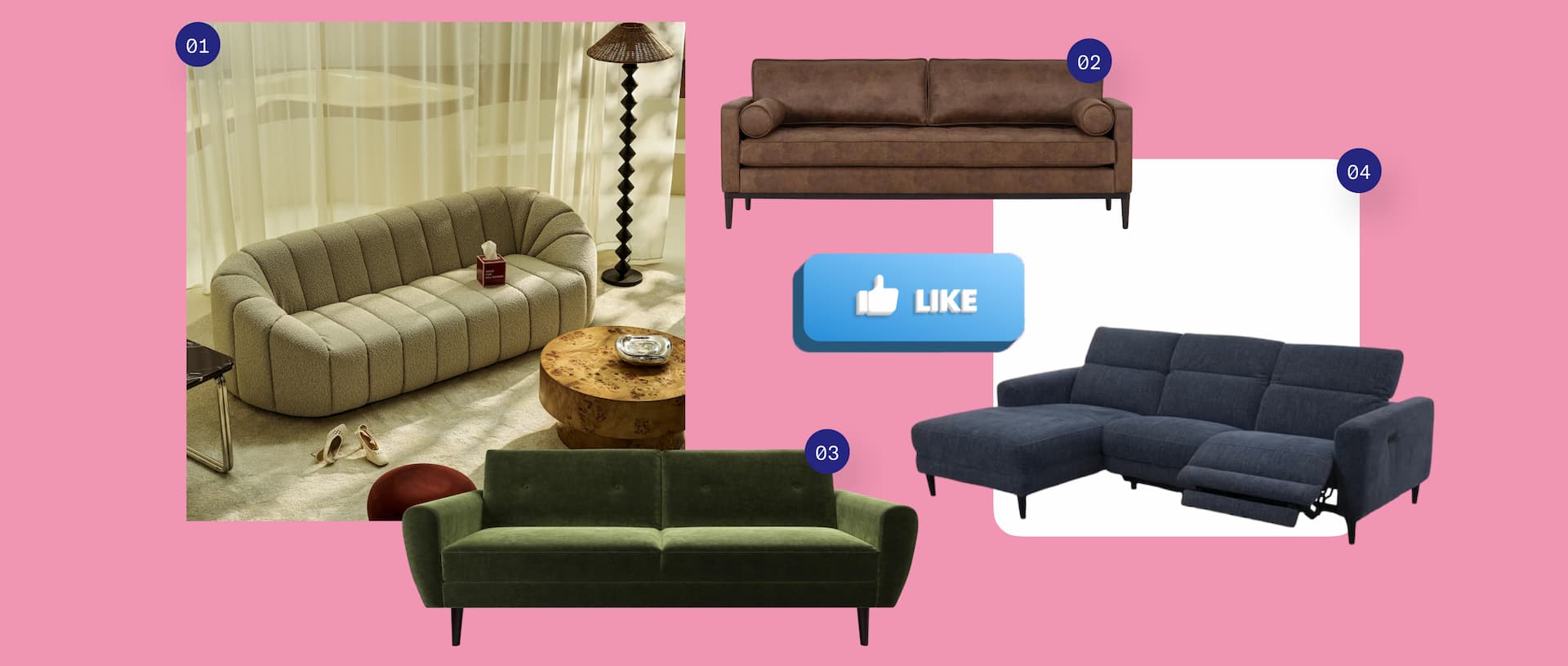 A curated selection of the best sofas to buy in the UK in 2026