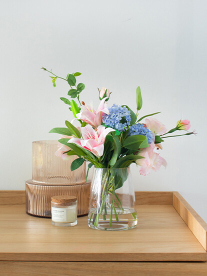 Beautiful artificial flower arrangement